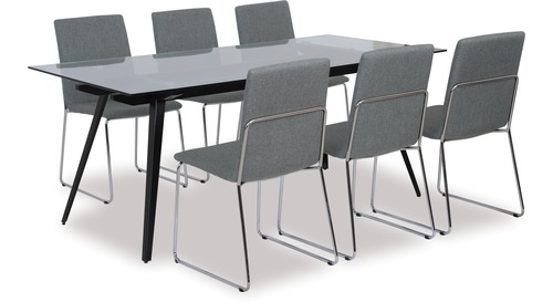 Monti Dining Table & Kitos Chairs x 6